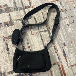 lululemon athletica Black Crossbody Bag with nano BNWOT